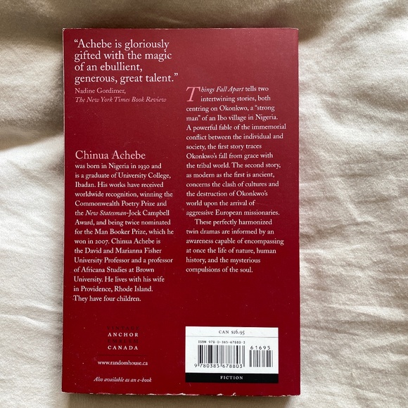 Things Fall Apart Chinua Achebe - Picture 2 of 3